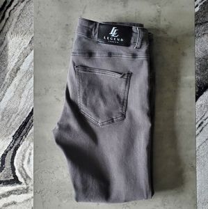 Legend London Distressed Grey Slimfit Stetch Jeans W36 L30